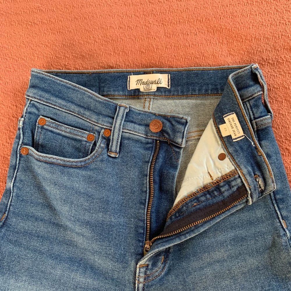 Madewell perfect vintage jeans